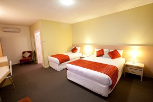 Queen deluxe room.